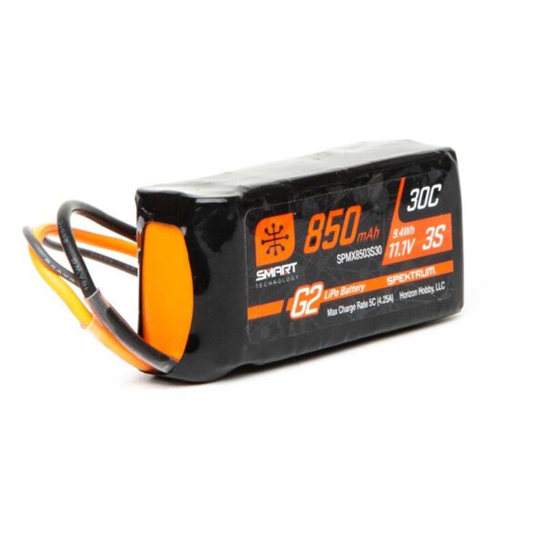 Spektrum 850mAh 3S 11.1V Smart G2 30C IC2