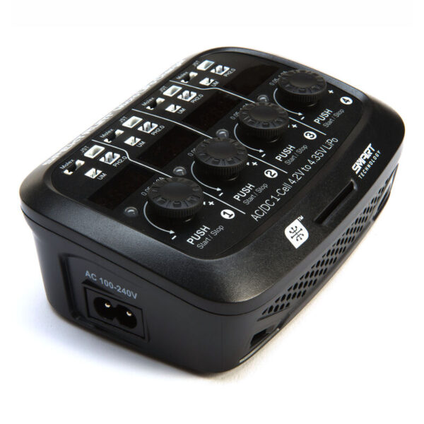 Spektrum S44 Micro 4 port AC/DC 1S LiPo Charger - Image 8