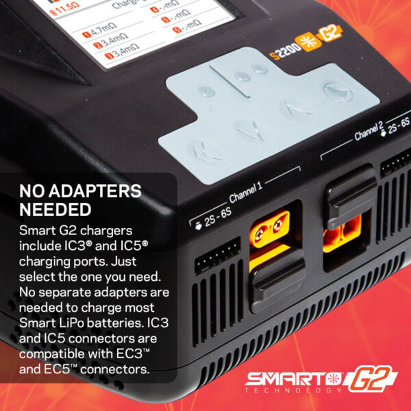 Spektrum Charger AC Smart S2200 G2 2x200W - Image 12