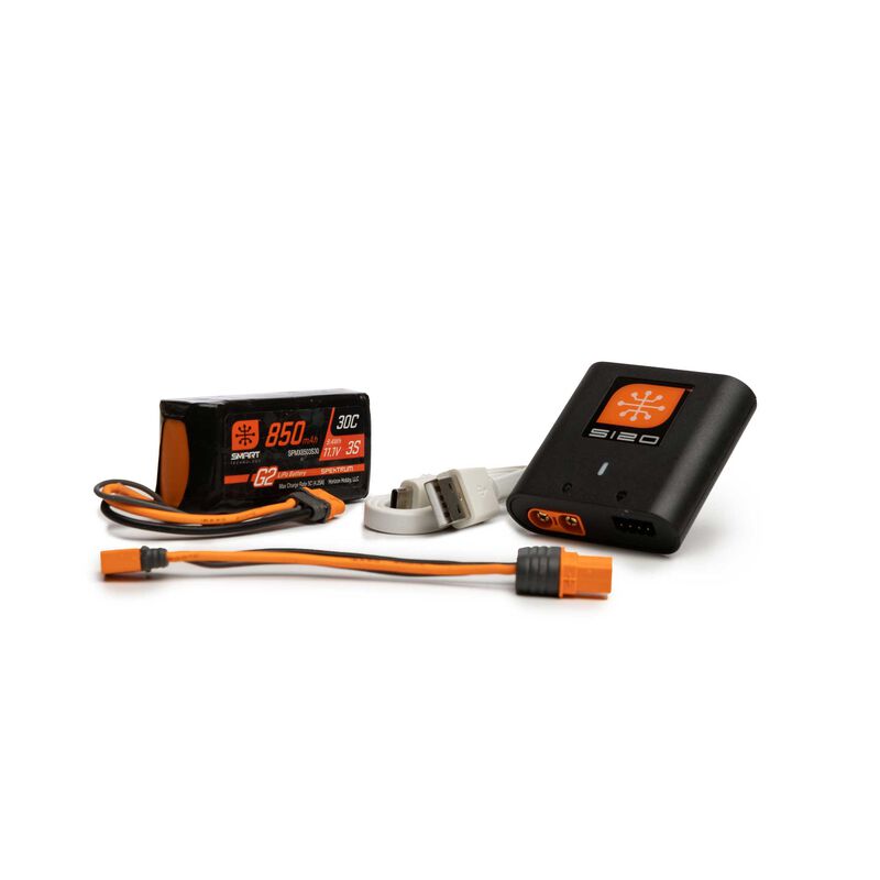 Spektrum Smart Powerstage Air Bundle: 850mAh 3S / S120 Charger, product image from Kiwiquads