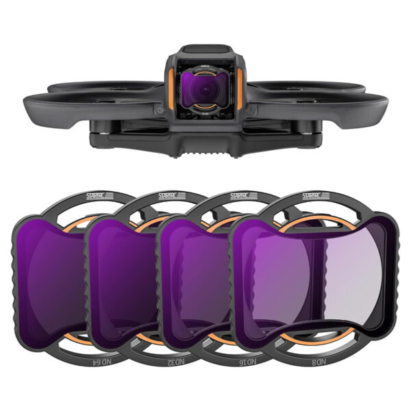 STARTRC DJI Avata 2 ND Filter Set of 4 (ND8/ ND16/ ND32/ ND64) - Image 2