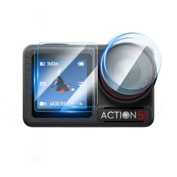STARTRC HD Tempered Film for DJI Action 5 Pro