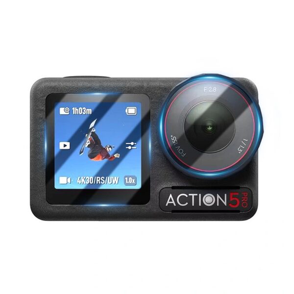 STARTRC Lens and Screen AR Tempered Film for DJI Action 5 Pro - Image 2