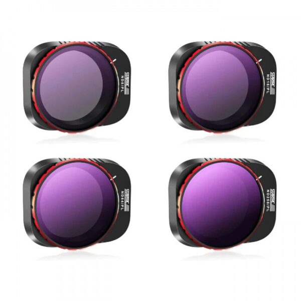 STARTRC NDPL Filter Set for DJI Mini 4 Pro (ND8PL/ 16/ 64/ 256)