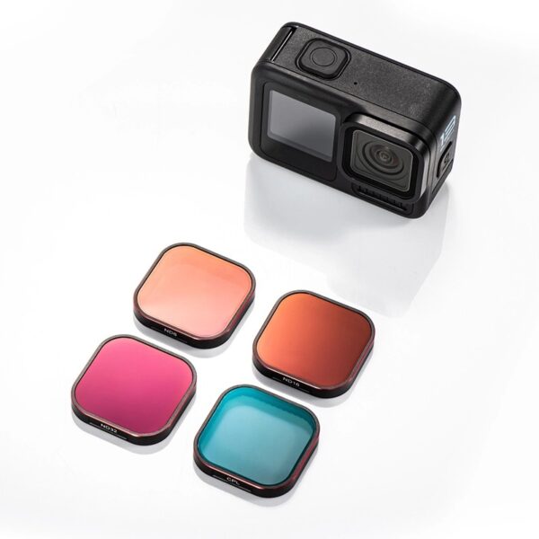 STARTRC 4-Pack ND Filters Set for GoPro Hero 13 (Push On) - Image 2