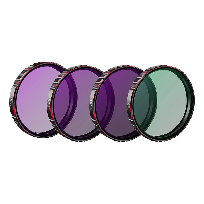 STARTRC Professional 4-Pack Filters Set for DJI Action 5 Pro (CPL/ND8/16/32), product image from Kiwiquads