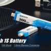 BETAFPV 300mAh BT2.0 1S LiPo Battery - Image 3