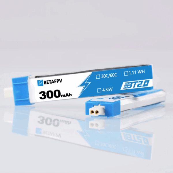 BETAFPV 300mAh BT2.0 1S LiPo Battery - Image 2
