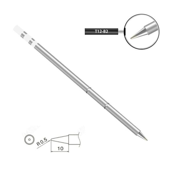Sequre T12 Soldering Iron Tips (8 Types) - Image 8