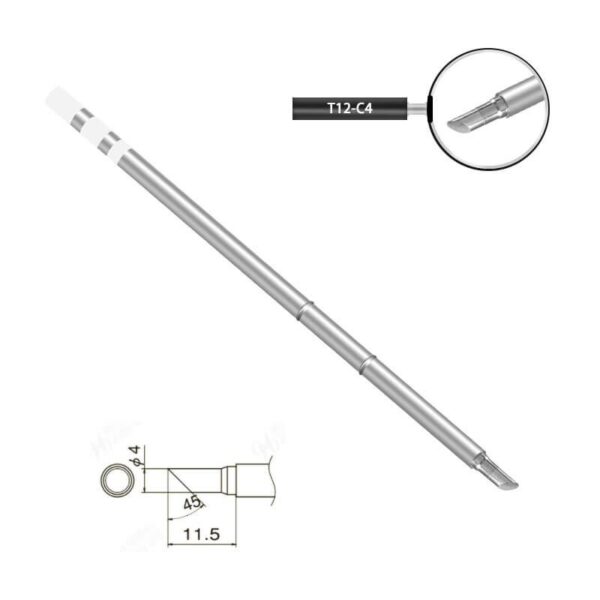 Sequre T12 Soldering Iron Tips (8 Types) - Image 6