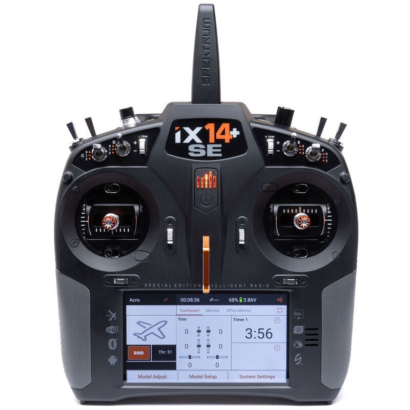 Spektrum iX14+ SE 20-Channel DSMX Transmitter Only by Spektrum, product image from Kiwiquads