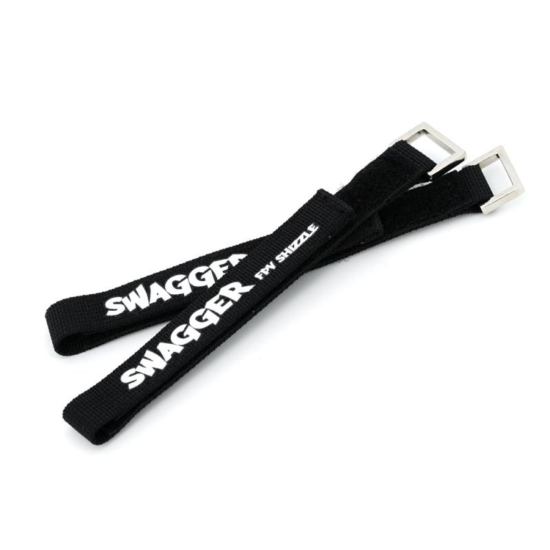 Team BlackSheep SWAGGER Straps Slim Unbreakable 260mm (2 Pieces), product image from Kiwiquads