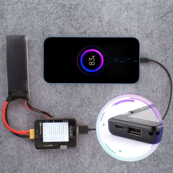 ToolkitRC MC8 Multi-Functional 2-8S Battery Checker and Balancer - Image 4