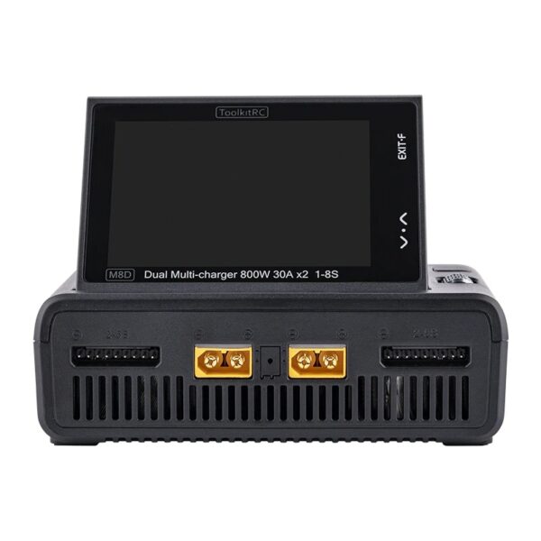 ToolkitRC M8D 1600W Dual Channel Touchscreen DC Charger - Image 2
