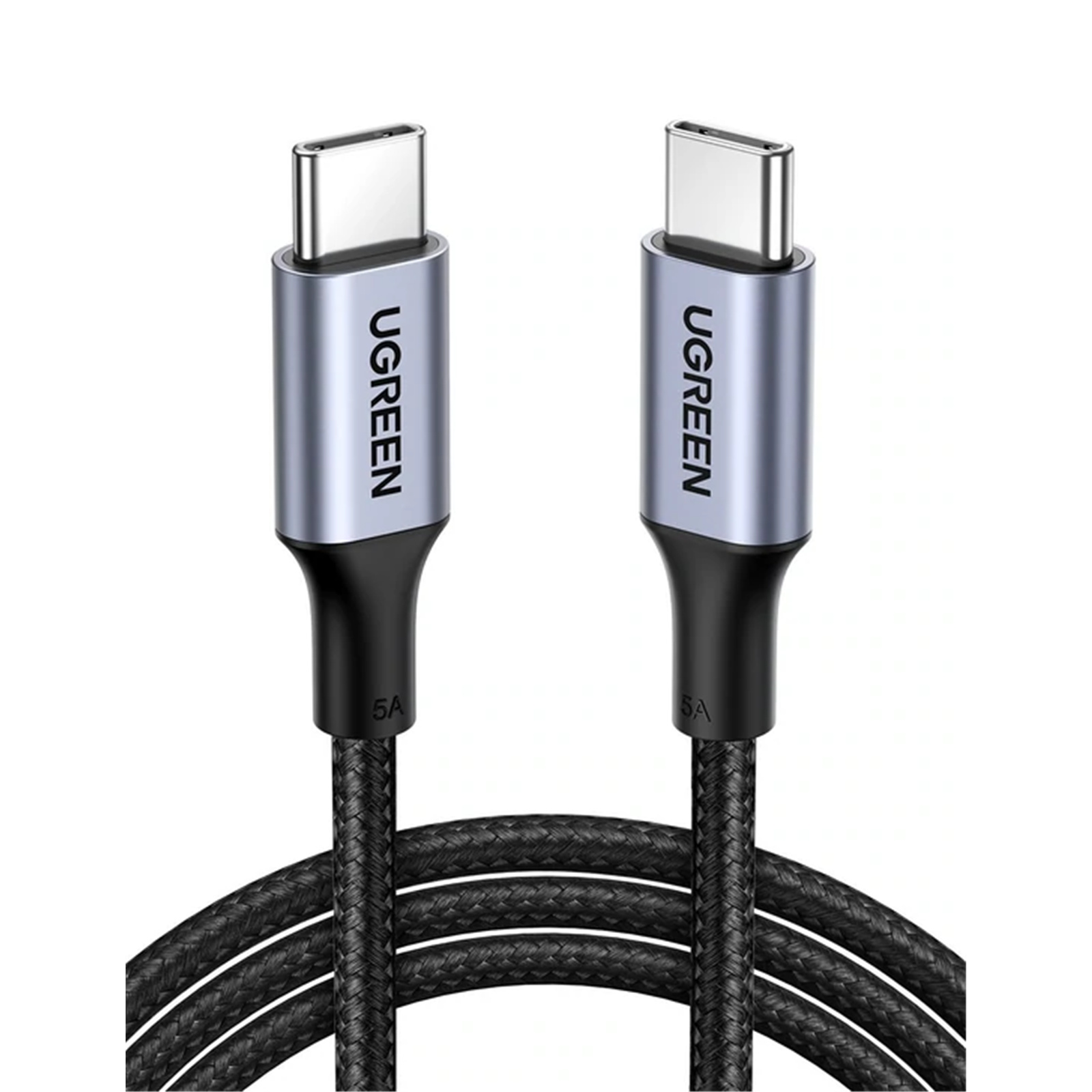 UGREEN USB-C Male To USB-C Male 5A 100W Data Cable (1m/2m), product image from Kiwiquads