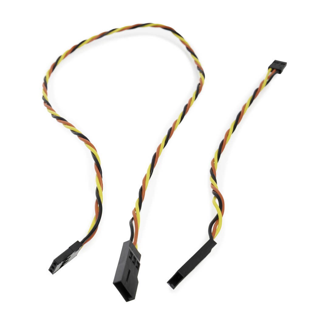 JR UNI-Twisted Servo Extension Cable 22AWG (5 Choices), product image from Kiwiquads