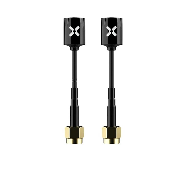 Foxeer Micro Lollipop 5.8GHz RHCP Antenna 2PCS Black (5 Connector Types), product image from Kiwiquads