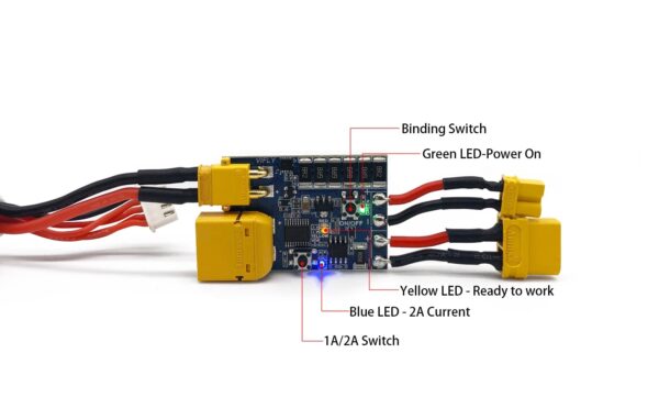 VIFLY ShortSaver V2 Smoke Stopper with Power Switch for Receiver Binding - Image 2