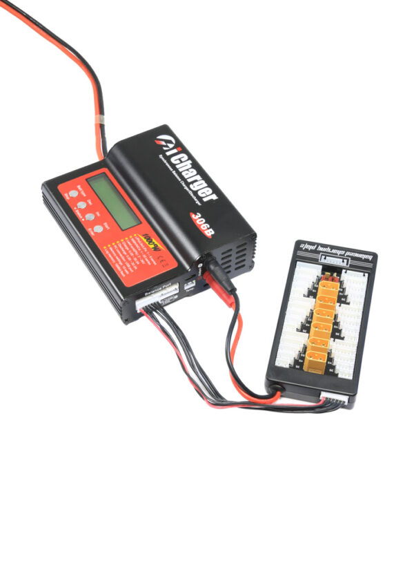 XT60 Parallel Balance Charging Board 2-6S w/ Barrel Connector - Image 2