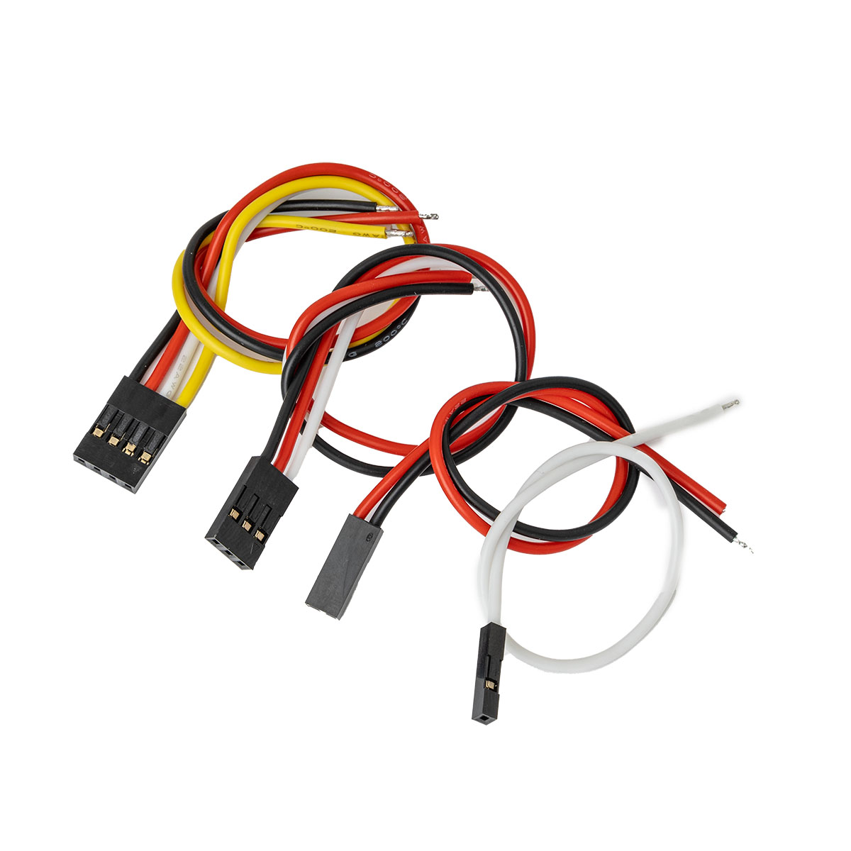 Dupont 2.54mm Connector with Pigtails 15cm (4 Options), product image from Kiwiquads