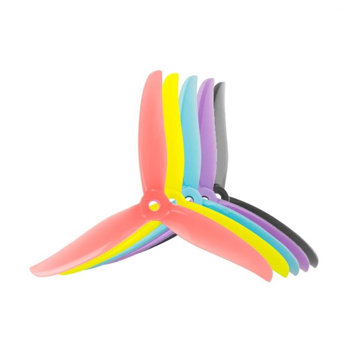 Gemfan Hurricane 4937 Durable 3-Blade Propellers (5 Colours), product image from Kiwiquads