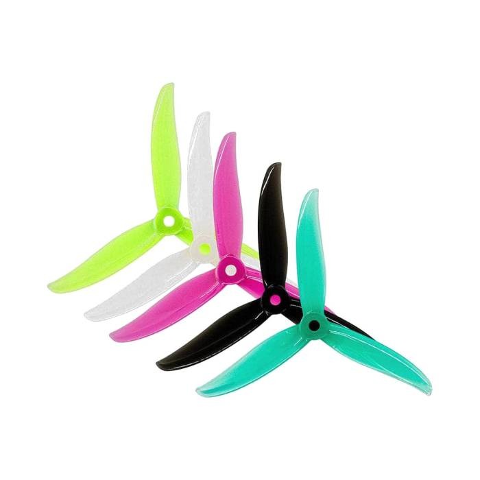 Gemfan SBang 4934 3 Blade Propellers (5 Colours CW or CCW), product image from Kiwiquads