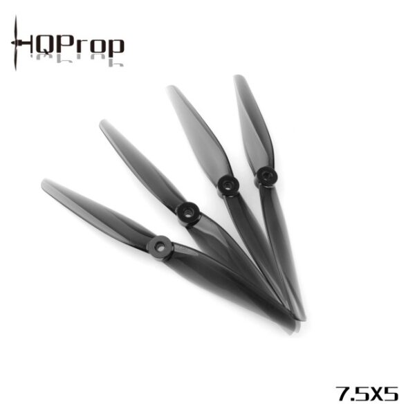 HQProp DP 7.5X5 Propeller (Set of 4 - Light Grey)