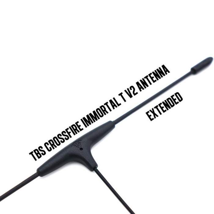 Team BlackSheep TBS Crossfire Immortal T V2 Antenna – Extra Extended, product image from Kiwiquads
