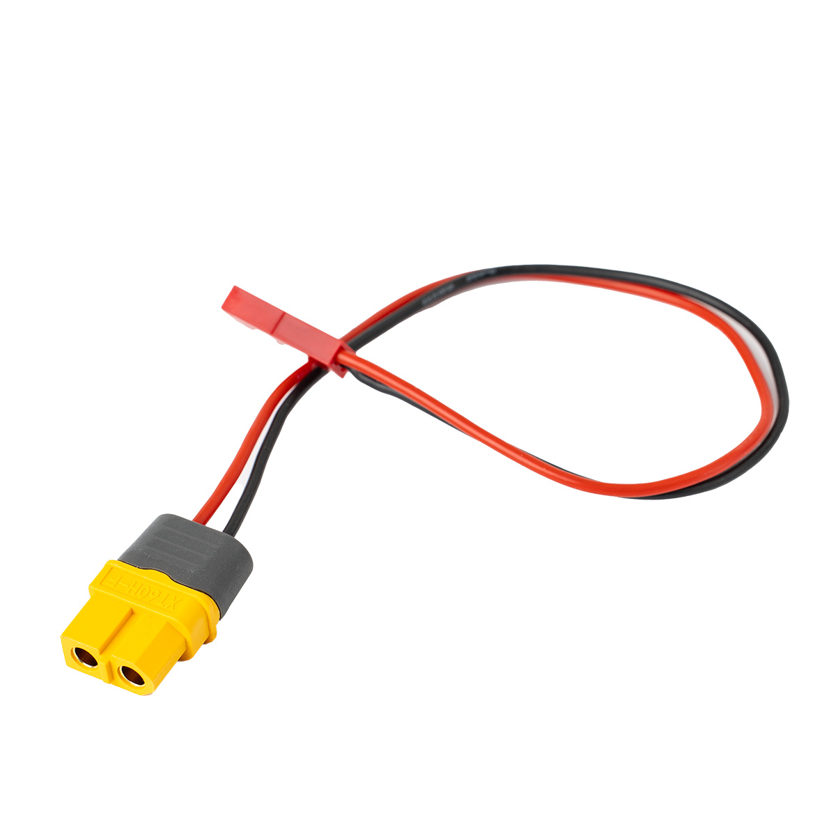 Amass Charging Cable XT60 Female Plug to JST 20AWG, product image from Kiwiquads