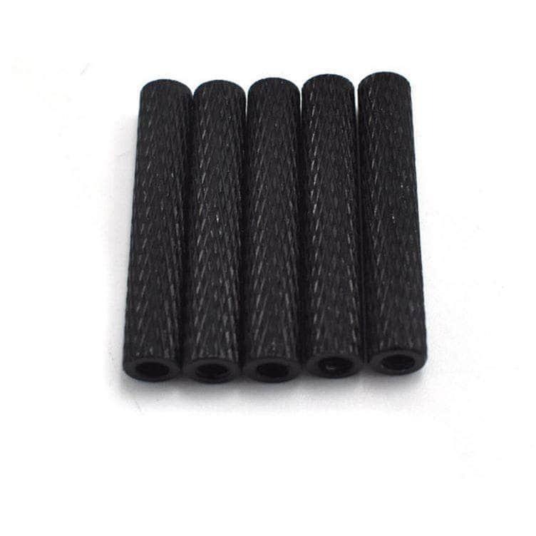 FlyFishRC M2 Knurled Aluminium Standoff Black 5-pack (6 Lengths), product image from Kiwiquads