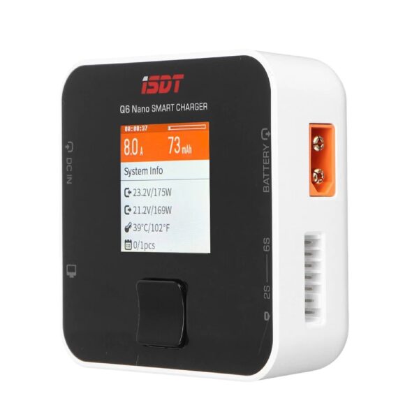 ISDT Q6 Nano Charger 200W 8A 1-6s - Image 2