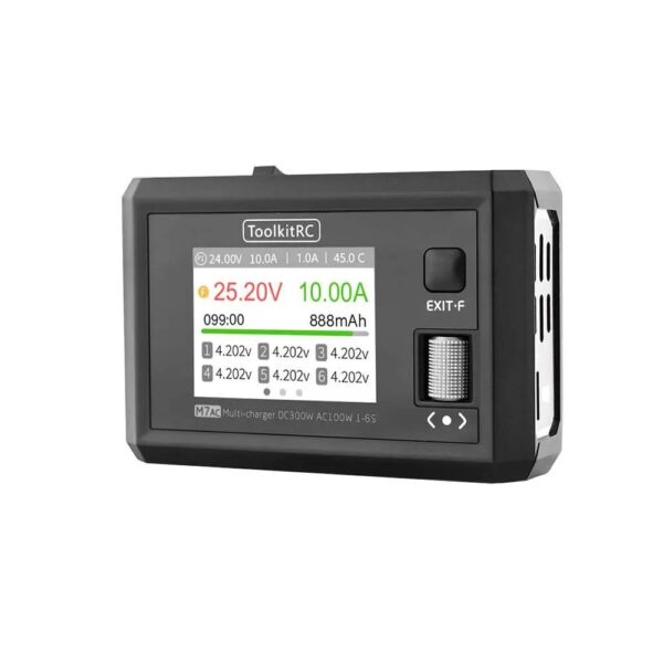 ToolkitRC M7AC 100W AC/300W DC 2-6S Smart Charger