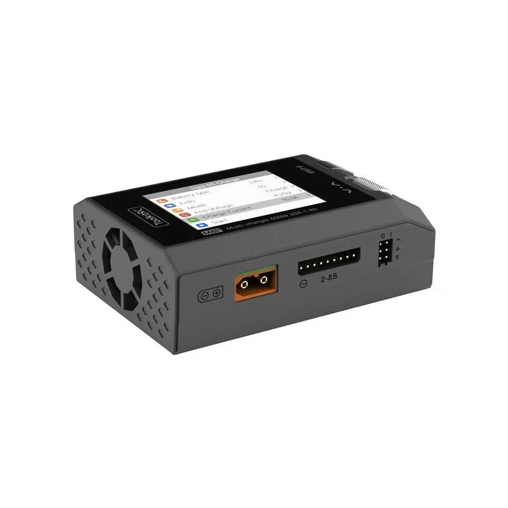 ToolKitRC M8P 1-8S 600W 20A DC Charger – XT60, product image from Pyrodrone