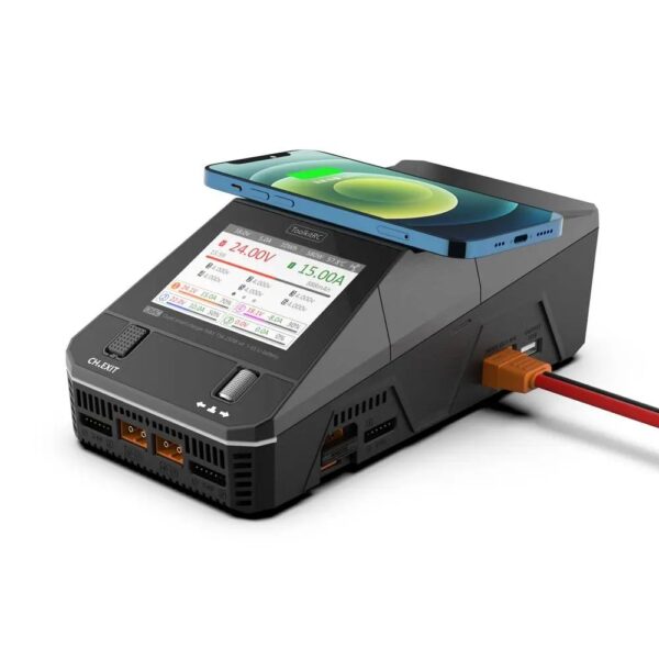 ToolKitRC Q6AC 1-6S AC 400W / DC 1000W Quad Smart Charger - Image 5