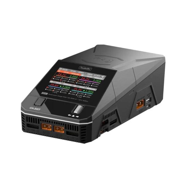 ToolKitRC Q6AC 1-6S AC 400W / DC 1000W Quad Smart Charger