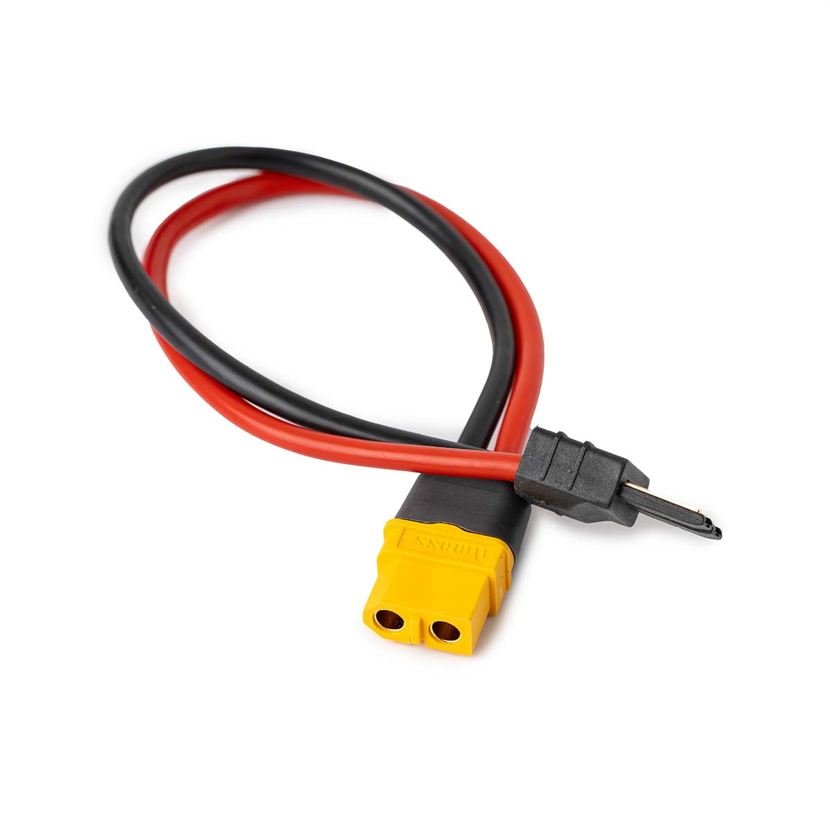 Amass Charging Cable XT60 Female Plug to TRX Male 20cm, product image from Kiwiquads