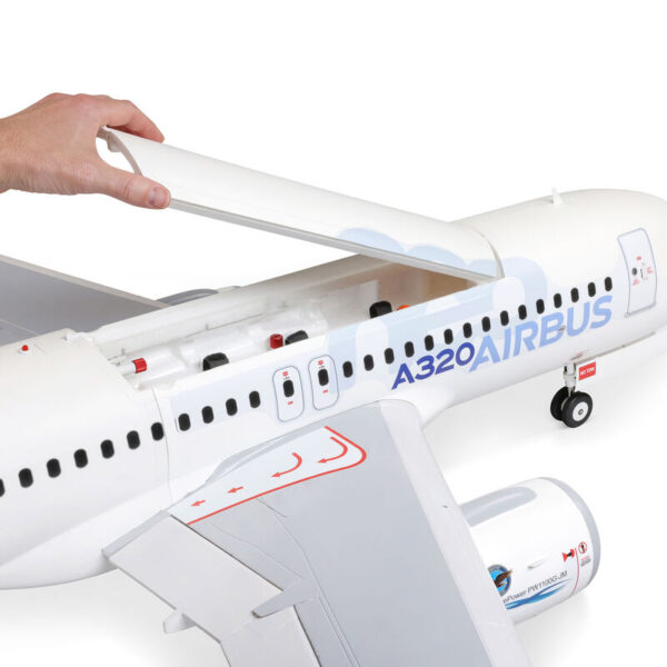 Eflite Airbus A320neo 1.5m Airliner Twin 64mm EDF BNF Basic with AS3X+ and SAFE Select - Image 2