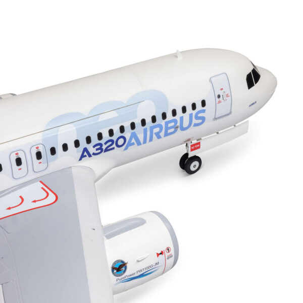 Eflite Airbus A320neo 1.5m Airliner Twin 64mm EDF BNF Basic with AS3X+ and SAFE Select - Image 4