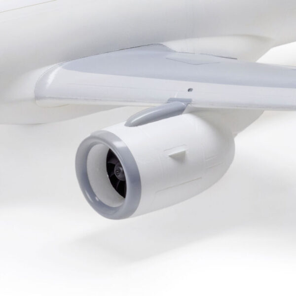 Eflite Airbus A320neo 1.5m Airliner Twin 64mm EDF BNF Basic with AS3X+ and SAFE Select (White) - 3