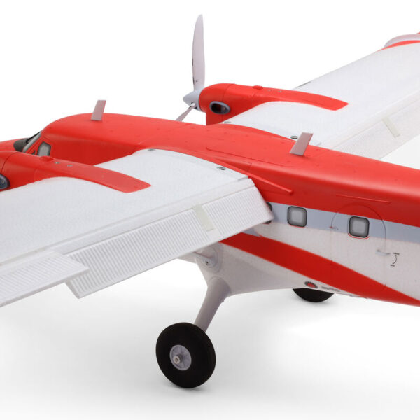 Eflite DHC-6 Twin Otter 1.4m BNF Basic with AS3X+ and SAFE Select With Floats - 4
