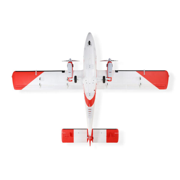 Eflite DHC-6 Twin Otter 1.4m BNF Basic with AS3X+ and SAFE Select With Floats - 8