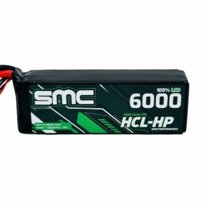 SMC Battery 14.8V 6000mAh 80C 4S HCL-HP Flight Pack