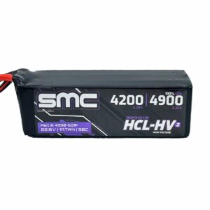 SMC Battery 22.8V 4900mAh 90C 6S HCL-HV2 Flight Pack