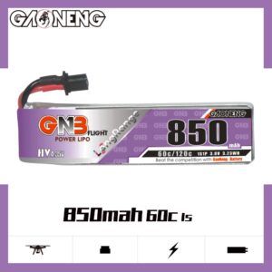 GNB Battery 3.8V 60C 850mAh 1S A30 Cable - 1