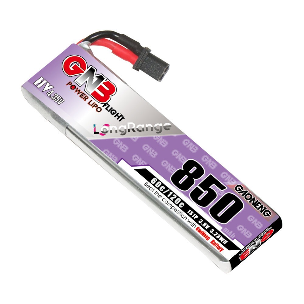 GNB Battery 3.8V 60C 850mAh 1S A30 Cable - 3