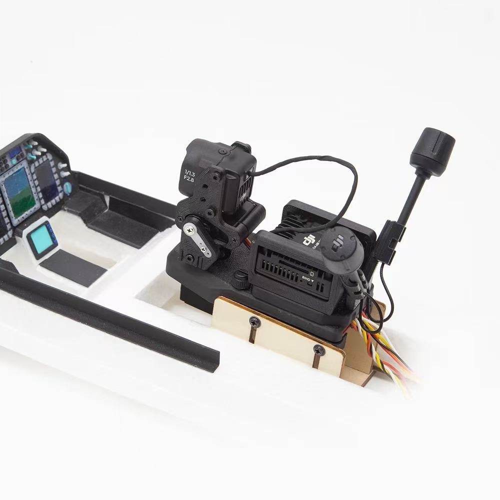 AtomRC Quick-release Servo Gimbal V2 FPV RC Model Fixed-wing Aircraft, product image from Kiwiquads