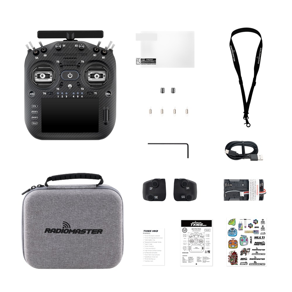 RadioMaster TX16S MK3 MAX Radio Controller FCC (ELRS M2) - 19