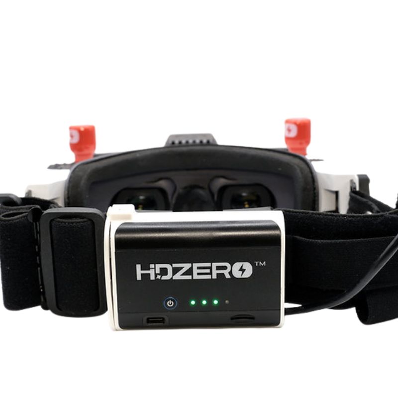 HDZero Rear-Mount Battery Case with SD Card Reader - 1