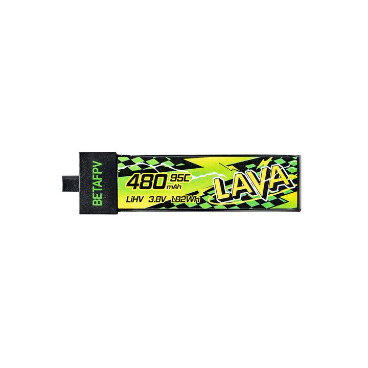 BetaFPV LAVA Series II 1S 480mAh 95C, product image from Kiwiquads