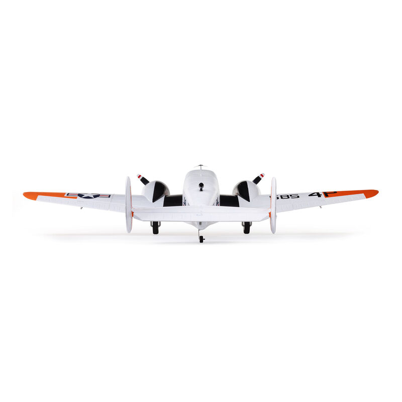 Eflite Beechcraft D18RC-45J 1.5m BNF Basic with AS3X+ and SAFE Select - 3